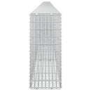 Gabion med 5 mm tråd og 5x2,5 cm net 850x20x50 cm
