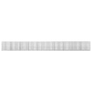 Gabion med 5 mm tråd og 5x2,5 cm net 1000x20x100 cm