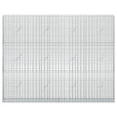 Gabion med 5 mm tråd og 5x2,5 cm net 200x20x150 cm