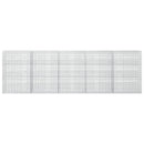 Gabion med 5 mm tråd og 5x2,5 cm net 500x20x150 cm