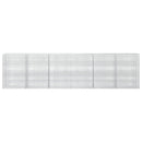 Gabion med 5 mm tråd og 5x2,5 cm net 600x20x150 cm