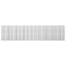 Gabion med 5 mm tråd og 5x2,5 cm net 850x20x200 cm