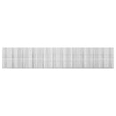 Gabion med 5 mm tråd og 5x2,5 cm net 1100x20x200 cm