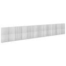 Gabion med 5 mm tråd og 5x2,5 cm net 1200x20x200 cm