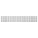 Gabion med 5 mm tråd og 5x2,5 cm net 1200x20x200 cm