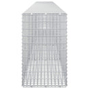 Gabion med 5 mm tråd og 5x2,5 cm net 400x30x50 cm
