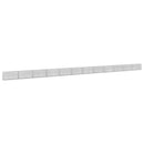 Gabion med 5 mm tråd og 5x2,5 cm net 1200x30x50 cm