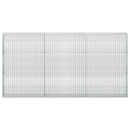 Gabion med 5 mm tråd og 5x2,5 cm net 300x30x150 cm