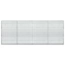 Gabion med 5 mm tråd og 5x2,5 cm net 400x30x150 cm