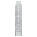 Gabion med 5 mm tråd og 5x2,5 cm net 400x30x150 cm