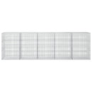 Gabion med 5 mm tråd og 5x2,5 cm net 500x30x150 cm