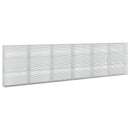 Gabion med 5 mm tråd og 5x2,5 cm net 600x30x150 cm