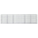 Gabion med 5 mm tråd og 5x2,5 cm net 600x30x150 cm