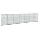 Gabion med 5 mm tråd og 5x2,5 cm net 700x30x150 cm