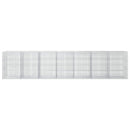 Gabion med 5 mm tråd og 5x2,5 cm net 700x30x150 cm