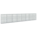 Gabion med 5 mm tråd og 5x2,5 cm net 800x30x150 cm