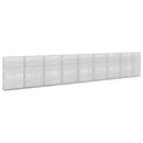 Gabion med 5 mm tråd og 5x2,5 cm net 850x30x150 cm