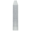 Gabion med 5 mm tråd og 5x2,5 cm net 850x30x150 cm
