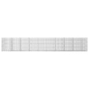 Gabion med 5 mm tråd og 5x2,5 cm net 950x30x150 cm