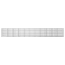 Gabion med 5 mm tråd og 5x2,5 cm net 1100x30x150 cm