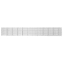 Gabion med 5 mm tråd og 5x2,5 cm net 1150x30x150 cm