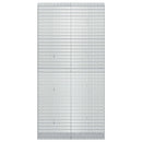 Gabion med 5 mm tråd og 5x2,5 cm net 100x30x200 cm