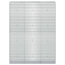 Gabion med 5 mm tråd og 5x2,5 cm net 150x30x200 cm