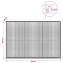 Gabion med 5 mm tråd og 5x2,5 cm net 300x30x200 cm