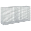Gabion med 5 mm tråd og 5x2,5 cm net 200x50x100 cm