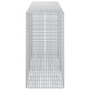 Gabion med 5 mm tråd og 5x2,5 cm net 250x50x100 cm