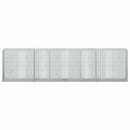 Gabion med 5 mm tråd og 5x2,5 cm net 400x50x100 cm