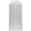 Gabion med 5 mm tråd og 5x2,5 cm net 400x50x100 cm