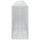 Gabion med 5 mm tråd og 5x2,5 cm net 550x50x100 cm