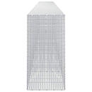 Gabion med 5 mm tråd og 5x2,5 cm net 700x50x100 cm