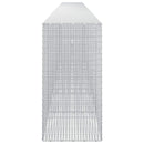 Gabion med 5 mm tråd og 5x2,5 cm net 800x50x100 cm