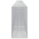 Gabion med 5 mm tråd og 5x2,5 cm net 900x50x100 cm