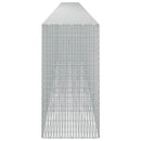Gabion med 5 mm tråd og 5x2,5 cm net 1000x50x100 cm