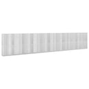 Gabion med 5 mm tråd og 5x2,5 cm net 1050x50x200 cm