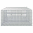 Gabion med 5 mm tråd og 5x2,5 cm net 250x100x50 cm