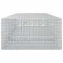Gabion med 5 mm tråd og 5x2,5 cm net 400x100x50 cm