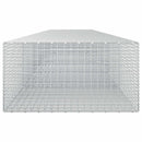 Gabion med 5 mm tråd og 5x2,5 cm net 550x100x50 cm