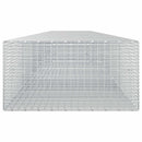 Gabion med 5 mm tråd og 5x2,5 cm net 600x100x50 cm