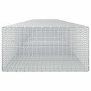 Gabion med 5 mm tråd og 5x2,5 cm net 650x100x50 cm