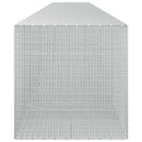 Gabion med 5 mm tråd og 5x2,5 cm net 1150x100x100 cm