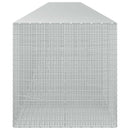 Gabion med 5 mm tråd og 5x2,5 cm net 1200x100x100 cm