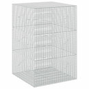 Gabion med 5 mm tråd og 5x2,5 cm net 100x100x150 cm