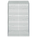 Gabion med 5 mm tråd og 5x2,5 cm net 100x100x150 cm