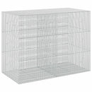 Gabion med 5 mm tråd og 5x2,5 cm net 200x100x150 cm