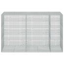 Gabion med 5 mm tråd og 5x2,5 cm net 250x100x150 cm