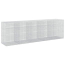 Gabion med 5 mm tråd og 5x2,5 cm net 500x100x150 cm